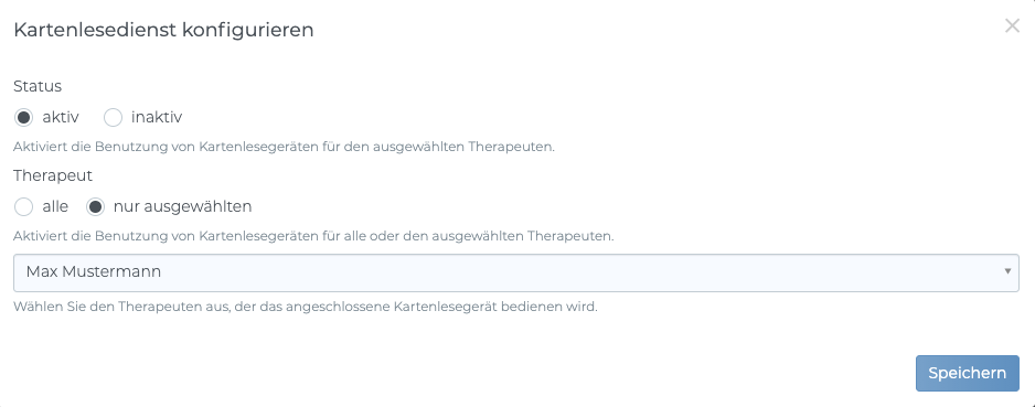 Kartenlesegerätdienste